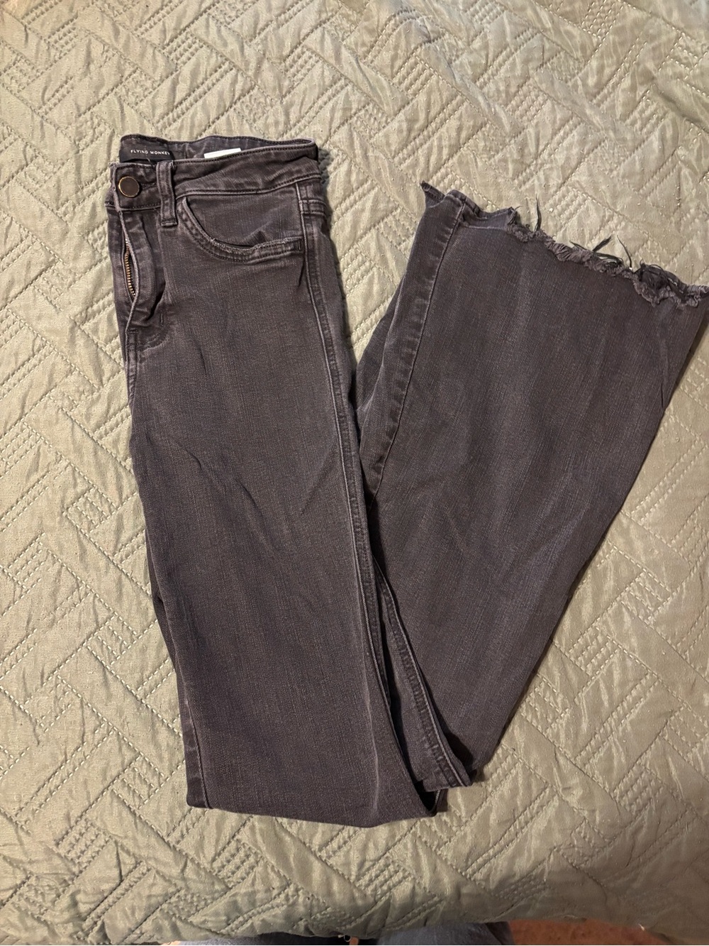 Flying Monkey Black Flare Jeans